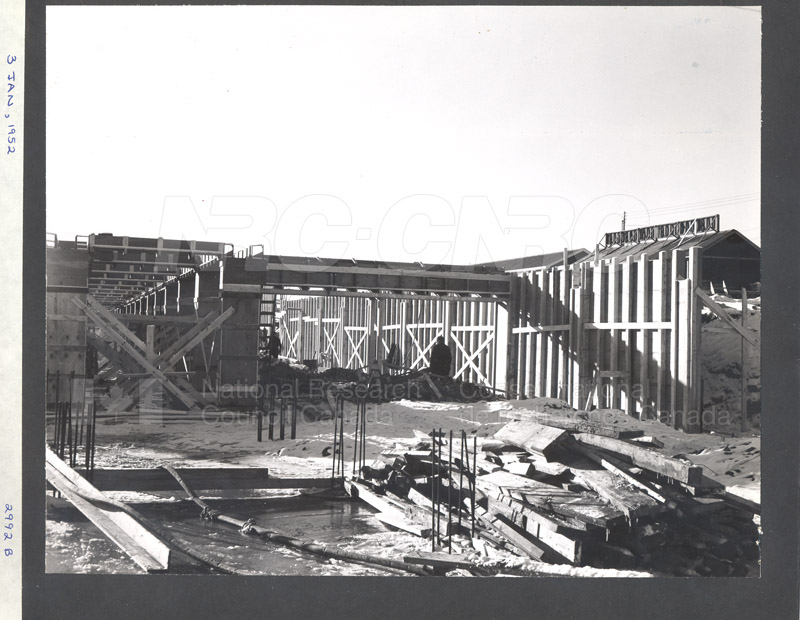 Construction de M-50 3 janvier 1952 #2992 002